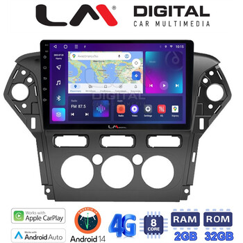LM Digital - LM ZR8368C GPS Οθόνη OEM Multimedia Αυτοκινήτου για FORD MONDEO 2010 > 2013 (CarPlay/AndroidAuto/BT/GPS/WIFI/GPRS) electriclife
