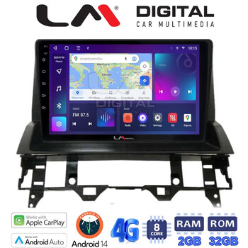 LM Digital - LM ZR8437 GPS Οθόνη OEM Multimedia Αυτοκινήτου για MAZDA 6 2002 > 2005 (CarPlay/AndroidAuto/BT/GPS/WIFI/GPRS) electriclife