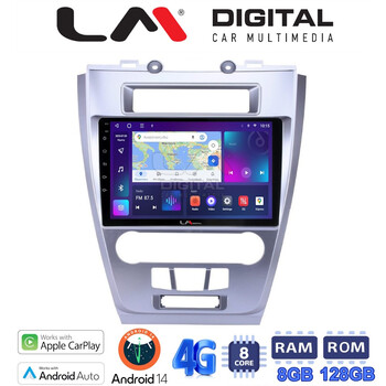 LM Digital - LM ZT8047 GPS Οθόνη OEM Multimedia Αυτοκινήτου για Ford Fusion 2012>2017 (CarPlay/AndroidAuto/BT/GPS/WIFI/GPRS) electriclife