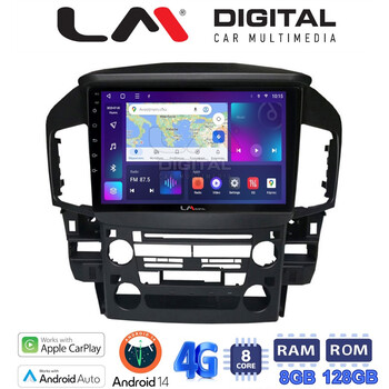 LM Digital - LM ZT8711 GPS Οθόνη OEM Multimedia Αυτοκινήτου για Lexus RX300 2000 > 2004 (CarPlay/AndroidAuto/BT/GPS/WIFI/GPRS) electriclife