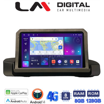 LM Digital - LM ZT8895 GPS Οθόνη OEM Multimedia Αυτοκινήτου για BMW 3 series (E90-91-92) 2005-2012 (CarPlay/AndroidAuto/BT/GPS/WIFI/GPRS) electriclife