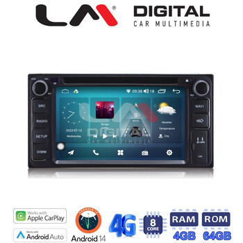 LM Digital - LM C8071 GPS Οθόνη OEM Multimedia Αυτοκινήτου για TOYOTA RAV4, HILUX, YARIS, (CarPlay/AndroidAuto/BT/GPS/WIFI/GPRS) electriclife LM Digital - LM C8071 GPS Οθόνη OEM Multimedia Αυτοκινήτου για TOYOTA RAV4, HILUX, YARIS, (CarPlay/AndroidAuto/BT/GPS/WIFI/GPRS) electriclife