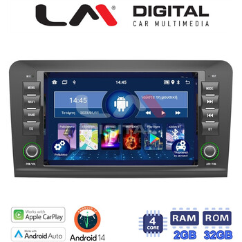LM Digital - LM N4213 GPS Οθόνη OEM Multimedia Αυτοκινήτου για BENZ ML350 ML300 ML450 ML500 GL320 GL350 GL420 GL450 GL500 2005-2012 W164 (CarPlay/AndroidAuto/BT/GPS/WIFI) electriclife