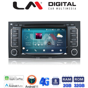 LM Digital - LM R8042 GPS Οθόνη OEM Multimedia Αυτοκινήτου για VW TOUAREG >2011 (CarPlay/AndroidAuto/BT/GPS/WIFI/GPRS) electriclife