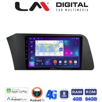 LM Digital - LM ZC8227 GPS Οθόνη OEM Multimedia Αυτοκινήτου για Hyundai Elantra 2021 > (CarPlay/AndroidAuto/BT/GPS/WIFI/GPRS) electriclife