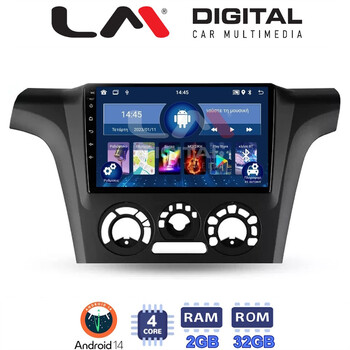 LM Digital - LM ZL4302 GPS Οθόνη OEM Multimedia Αυτοκινήτου για MITSUBISHI OUTLANDER 2001 > 2006 (BT/GPS/WIFI) electriclife