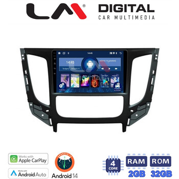 LM Digital - LM ZN4230 GPS Οθόνη OEM Multimedia Αυτοκινήτου για Mitsubishi L200 2014 >

Μόνο για αυτοκίνητα με Κλιματισμό (CarPlay/AndroidAuto/BT/GPS/WIFI/GPRS) electriclife