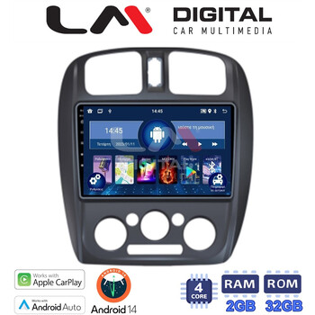 LM Digital - LM ZN4325 GPS Οθόνη OEM Multimedia Αυτοκινήτου για MAZDA 323 1999>2004 (CarPlay/AndroidAuto/BT/GPS/WIFI/GPRS) electriclife