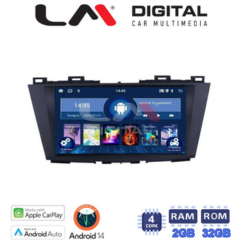 LM Digital - LM ZN4440 GPS Οθόνη OEM Multimedia Αυτοκινήτου για MAZDA 5 2011>   (CarPlay/AndroidAuto/BT/GPS/WIFI/GPRS) electriclife