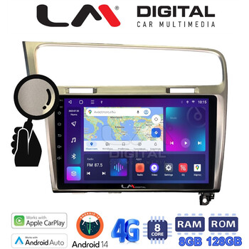 LM Digital - LM ZT8591S GPS Οθόνη OEM Multimedia Αυτοκινήτου για 0 (CarPlay/AndroidAuto/BT/GPS/WIFI/GPRS) electriclife