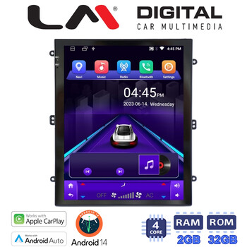 LM Digital - LM N4997 GPS Οθόνη OEM Multimedia τυπου Tesla 9,7inch  (CarPlay/AndroidAuto/BT/GPS/WIFI/GPRS) electriclife