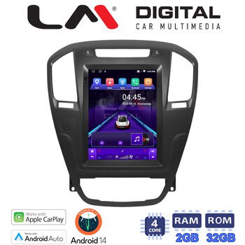 LM Digital - LM TN4114BL GPS Οθόνη OEM Multimedia τυπου Tesla 9,7inch Opel Insignia (CarPlay/AndroidAuto/BT/GPS/WIFI/GPRS) electriclife