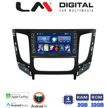 LM Digital - LM ZG4230 GPS Οθόνη OEM Multimedia Αυτοκινήτου για Mitsubishi L200 2014 >

Μόνο για αυτοκίνητα με Κλιματισμό (CarPlay/AndroidAuto/BT/GPS/WIFI/GPRS) electriclife