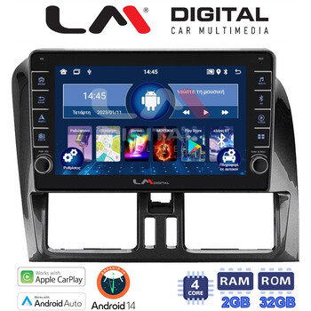 LM Digital - LM ZG4390 GPS Οθόνη OEM Multimedia Αυτοκινήτου για VOLVO XC60 2009-2017 (CarPlay/AndroidAuto/BT/GPS/WIFI/GPRS) electriclife