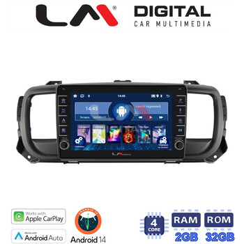 LM Digital - LM ZG4705 GPS Οθόνη OEM Multimedia Αυτοκινήτου για Citroën SpaceTourer 2016 >Citroën Jumpy 2016 >Peugeot Expert 2016 >Toyota ProAce 2016 >Opel Vivaro 2019 >Fiat Scudo 2022 >Δείτε τί φίσα έχει το αυτοκίνητο πριν την αγο electriclife