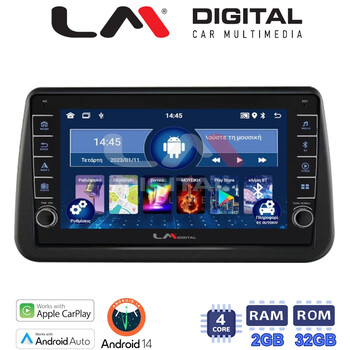 LM Digital - LM ZG4962 GPS Οθόνη OEM Multimedia Αυτοκινήτου για Opel Meriva 2010 > 2017 (CarPlay/AndroidAuto/BT/GPS/WIFI/GPRS) electriclife