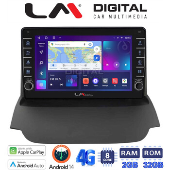 LM Digital - LM ZG8039 GPS Οθόνη OEM Multimedia Αυτοκινήτου για FORD ECOSPORT 2012>2017  (CarPlay/AndroidAuto/BT/GPS/WIFI/GPRS) electriclife