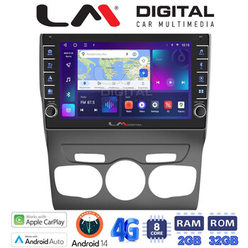 LM Digital - LM ZG8241 GPS Οθόνη OEM Multimedia Αυτοκινήτου για Citroen C4 2011 > 2019 (CarPlay/AndroidAuto/BT/GPS/WIFI/GPRS) electriclife