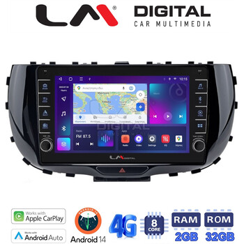 LM Digital - LM ZG8322 GPS Οθόνη OEM Multimedia Αυτοκινήτου για Kia Soul 2019 > (CarPlay/AndroidAuto/BT/GPS/WIFI/GPRS) electriclife