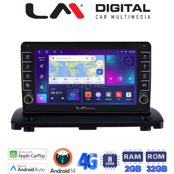 LM Digital - LM ZG8385 GPS Οθόνη OEM Multimedia Αυτοκινήτου για VOLVO XC90 2002 > 2014 (CarPlay/AndroidAuto/BT/GPS/WIFI/GPRS) electriclife