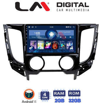 LM Digital - LM ZL4230A GPS Οθόνη OEM Multimedia Αυτοκινήτου για Mitsubishi L200 2014 > 

Μόνο για αυτοκίνητα με Air Condition (BT/GPS/WIFI/GPRS) electriclife