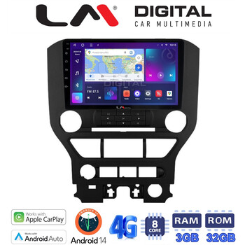LM Digital - LM ZE8240 GPS Οθόνη OEM Multimedia Αυτοκινήτου για FORD MASTUNG  > 2015 (CarPlay/AndroidAuto/BT/GPS/WIFI/GPRS) electriclife