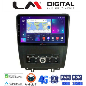 LM Digital - LM ZE8249 GPS Οθόνη OEM Multimedia Αυτοκινήτου για Ford Edge 2015>  (CarPlay/AndroidAuto/BT/GPS/WIFI/GPRS) electriclife