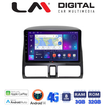 LM Digital - LM ZE8376CL GPS Οθόνη OEM Multimedia Αυτοκινήτου για HONDA CRV  1996-2006 (CarPlay/AndroidAuto/BT/GPS/WIFI/GPRS) electriclife