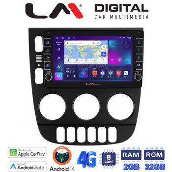 LM Digital - LM ZG8505 GPS Οθόνη OEM Multimedia Αυτοκινήτου για Mercedes ML 1998 > 2005 (CarPlay/AndroidAuto/BT/GPS/WIFI/GPRS) electriclife