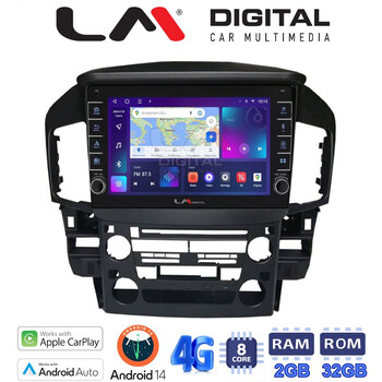 LM Digital - LM ZG8711 GPS Οθόνη OEM Multimedia Αυτοκινήτου για Lexus RX300 2000 > 2004 (CarPlay/AndroidAuto/BT/GPS/WIFI/GPRS) electriclife