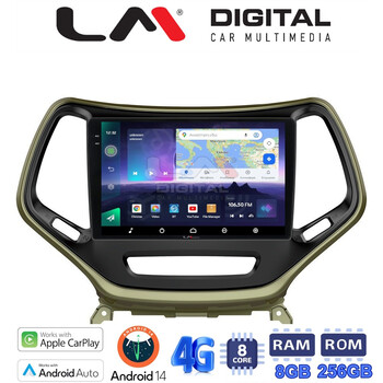 LM Digital - LM ZQ8119 GPS Οθόνη OEM Multimedia Αυτοκινήτου για JEEP CHEROKEE 2014>  (CarPlay/AndroidAuto/BT/GPS/WIFI/GPRS) electriclife
