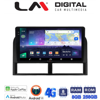 LM Digital - LM ZQ8201 GPS Οθόνη OEM Multimedia Αυτοκινήτου για Jeep Gran Cherokee 1999 > 2004 (CarPlay/AndroidAuto/BT/GPS/WIFI/GPRS) electriclife