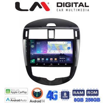 LM Digital - LM ZQ8648 GPS Οθόνη OEM Multimedia Αυτοκινήτου για Nissan Pulsar 2015>
Μόνο αν το αυτοκίνητο έχει Clima (CarPlay/AndroidAuto/BT/GPS/WIFI/GPRS) electriclife