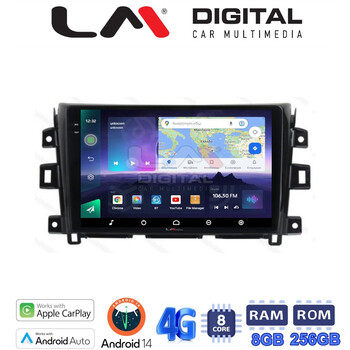 LM Digital - LM ZQ8716 GPS Οθόνη OEM Multimedia Αυτοκινήτου για Nissan Navara D23 2016>   (CarPlay/AndroidAuto/BT/GPS/WIFI/GPRS) electriclife