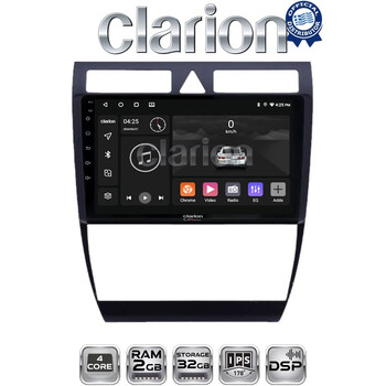 CLARION GL31102 Οθόνη OEM Multimedia Αυτοκινήτου για Audi A6 1998 > 2004 (CarPlay/AndroidAuto/BT/GPS/WIFI/GPRS) electriclife
