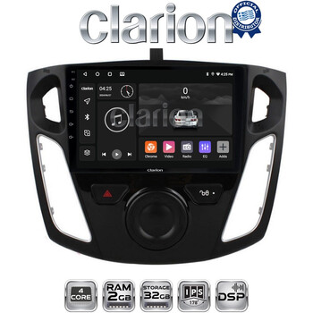 CLARION GL31150 Οθόνη OEM Multimedia Αυτοκινήτου για FORD FOCUS 2015>2018 (CarPlay/AndroidAuto/BT/GPS/WIFI/GPRS) electriclife