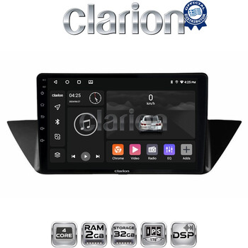 CLARION GL31219 Οθόνη OEM Multimedia Αυτοκινήτου για BMW X1 (E84) 2009>2014 (CarPlay/AndroidAuto/BT/GPS/WIFI/GPRS) electriclife