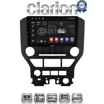 CLARION GL31240 Οθόνη OEM Multimedia Αυτοκινήτου για FORD MASTUNG  > 2015 (CarPlay/AndroidAuto/BT/GPS/WIFI/GPRS) electriclife