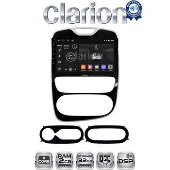CLARION GL31321 Οθόνη OEM Multimedia Αυτοκινήτου για Renault Clio 2016-2018 (CarPlay/AndroidAuto/BT/GPS/WIFI/GPRS) electriclife