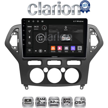 CLARION GL31367A Οθόνη OEM Multimedia Αυτοκινήτου για FORD MONDEO 2007 > 2010 (CarPlay/AndroidAuto/BT/GPS/WIFI/GPRS) electriclife