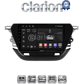 CLARION GL31523 Οθόνη OEM Multimedia Αυτοκινήτου για Opel Corsa F 2021 > (CarPlay/AndroidAuto/BT/GPS/WIFI/GPRS) electriclife