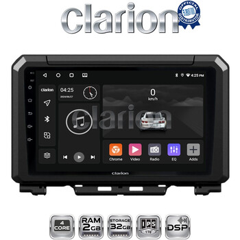 CLARION GL31570 Οθόνη OEM Multimedia Αυτοκινήτου για SUZUKI JIMNY 2018> (CarPlay/AndroidAuto/BT/GPS/WIFI/GPRS) electriclife