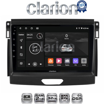 CLARION GL31574 Οθόνη OEM Multimedia Αυτοκινήτου για Ford Ranger 2015 > 2020 (CarPlay/AndroidAuto/BT/GPS/WIFI/GPRS) electriclife