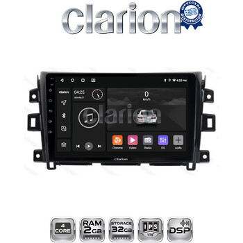 CLARION GL31716 Οθόνη OEM Multimedia Αυτοκινήτου για Nissan Navara D23 2016>   (CarPlay/AndroidAuto/BT/GPS/WIFI/GPRS) electriclife