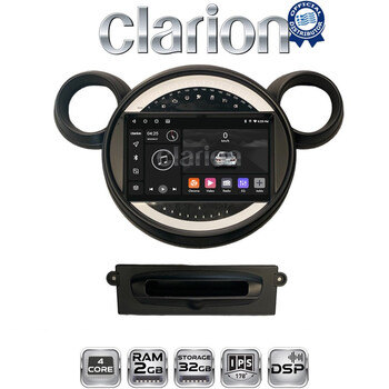 CLARION GL31835 Οθόνη OEM Multimedia Αυτοκινήτου για MINI Clubman '07>'14 & Countryman '10>'16 & Paceman '12>'16 & Cooper '07>'14 (CarPlay/AndroidAuto/BT/GPS/WIFI/GPRS) electriclife