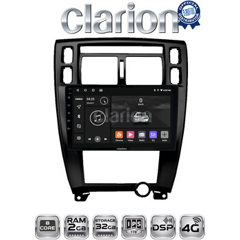 CLARION GL71006B Οθόνη OEM Multimedia Αυτοκινήτου για TUCSON 2004 > 2010 (CarPlay/AndroidAuto/BT/GPS/WIFI/GPRS) electriclife