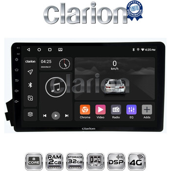 CLARION GL71015 Οθόνη OEM Multimedia Αυτοκινήτου για Ssangyong Actyon - Kyron 2006>2015(CarPlay/AndroidAuto/BT/GPS/WIFI/GPRS) electriclife