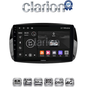 CLARION GL71029 Οθόνη OEM Multimedia Αυτοκινήτου για SMART ForTwo  2015> (CarPlay/AndroidAuto/BT/GPS/WIFI/GPRS) electriclife