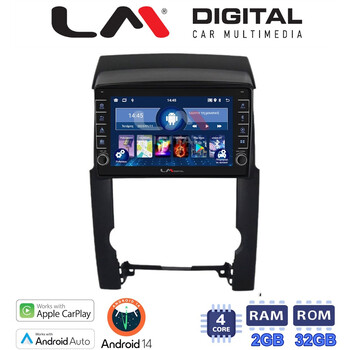 LM Digital - LM ZG4314 GPS Οθόνη OEM Multimedia Αυτοκινήτου για Kia Sorento 2009 > 2013 (CarPlay/AndroidAuto/BT/GPS/WIFI/GPRS) electriclife