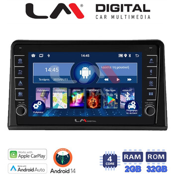 LM Digital - LM ZG4326 GPS Οθόνη OEM Multimedia Αυτοκινήτου για Renault Express 2023 > (CarPlay/AndroidAuto/BT/GPS/WIFI/GPRS) electriclife